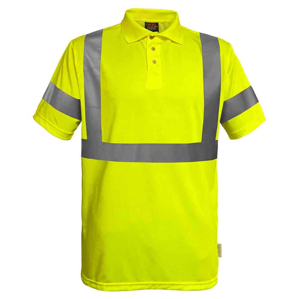 Reflective Apparel Class 3 Hi-Vis Polo Shirt 1 Hi Vis Class 3 polo