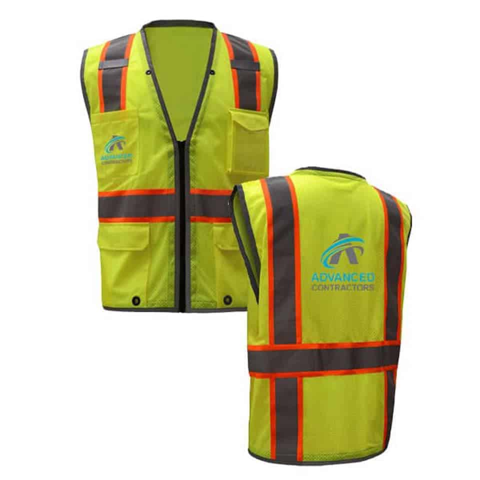 GSS iPad Tablet Safety Vest Class 2 Hyper-Lite Mesh 2 GSS iPad Tablet Safety Vest Class 2 Hyper-Lite Mesh - Image 2