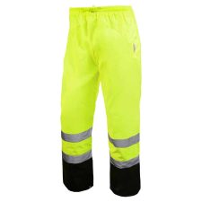 RAF ANSI Class E Waterproof Black Bottom Safety Pants