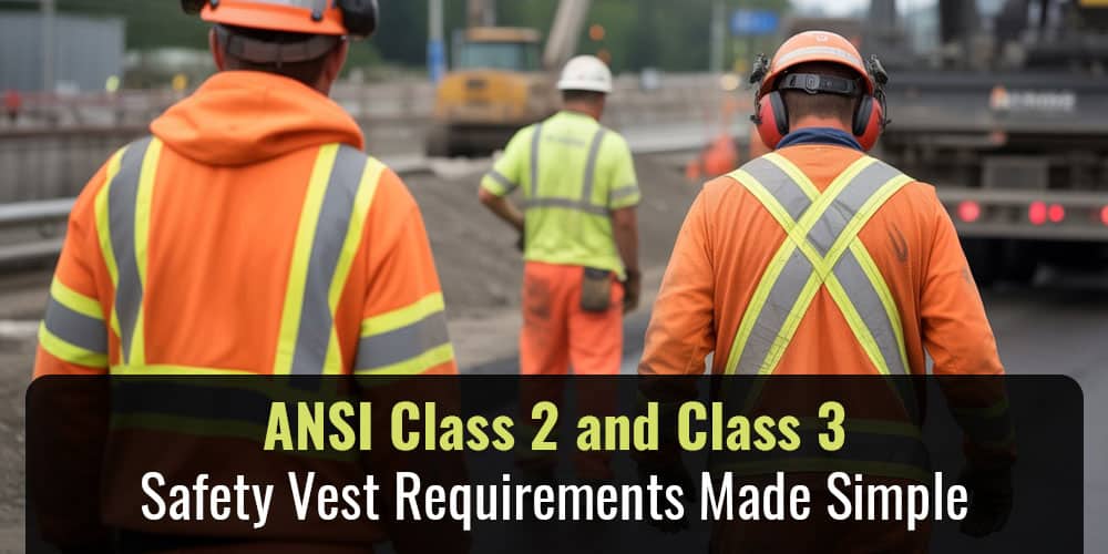 ANSI Class 2 and Class 3 Safety Vest Requirements Made Simple