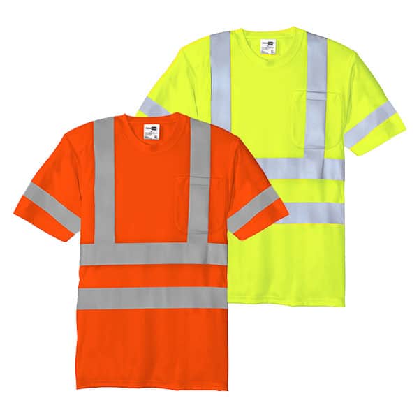 Port & Company ANSI Class 3 Reflective T-Shirt 1 Cornerstone Class 3 Short Sleeve Shirt