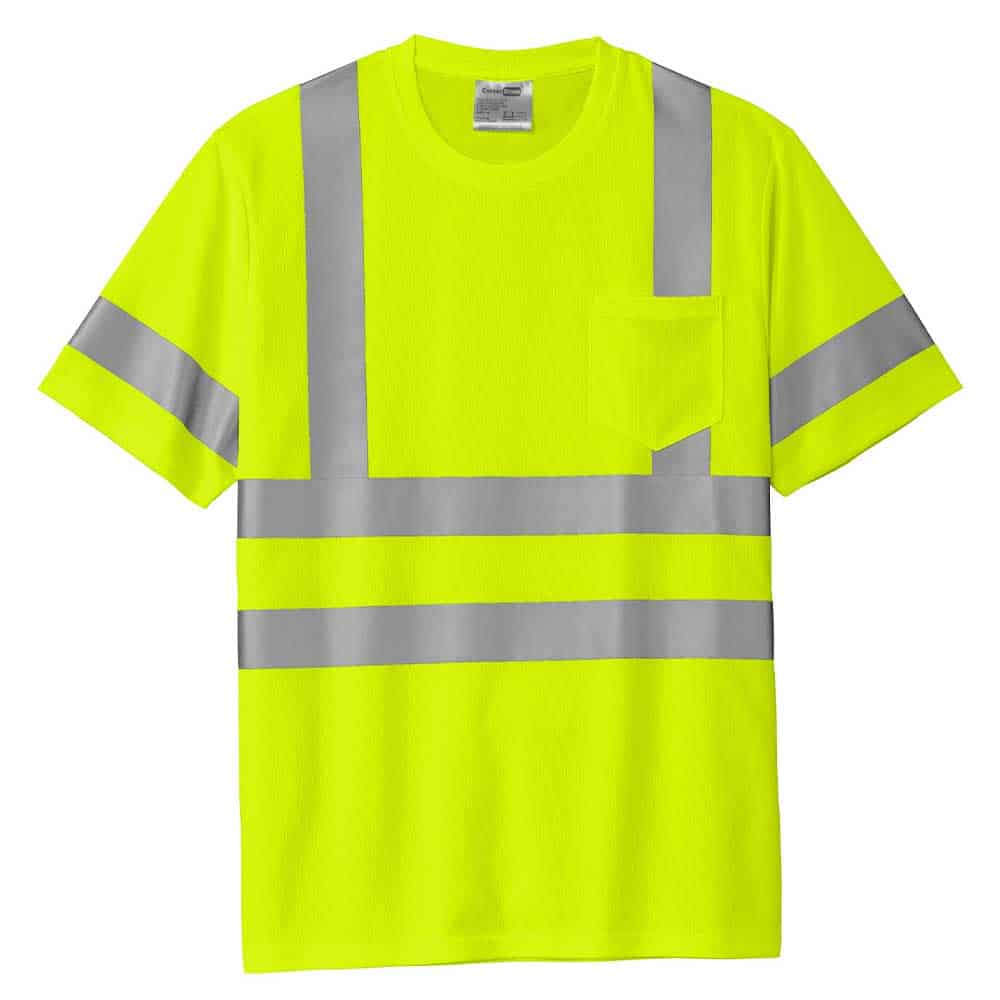 CornerStone Class 3 Shirt Mesh Shirt 3 Class3 Safety Green Short Sleeve Shirt