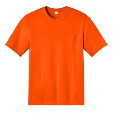 CS440P Pocket Safety Orange Work Shirt