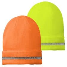 CornerStone Enhanced Visibility Beanie with Reflective Stripe