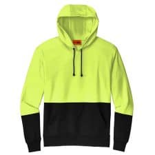 CornerStone Fleece Hoodie Enhanced Visibility