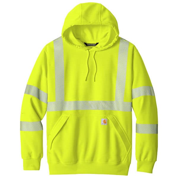 Carhartt ANSI 107 Class 3 Hooded Sweatshirt 1 Carhart Safety Hoodie