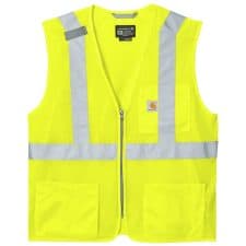 ANSI Class 2 Safety Vests 96 Carhartt ANSI Class 2 Mesh Zip-Front Vest