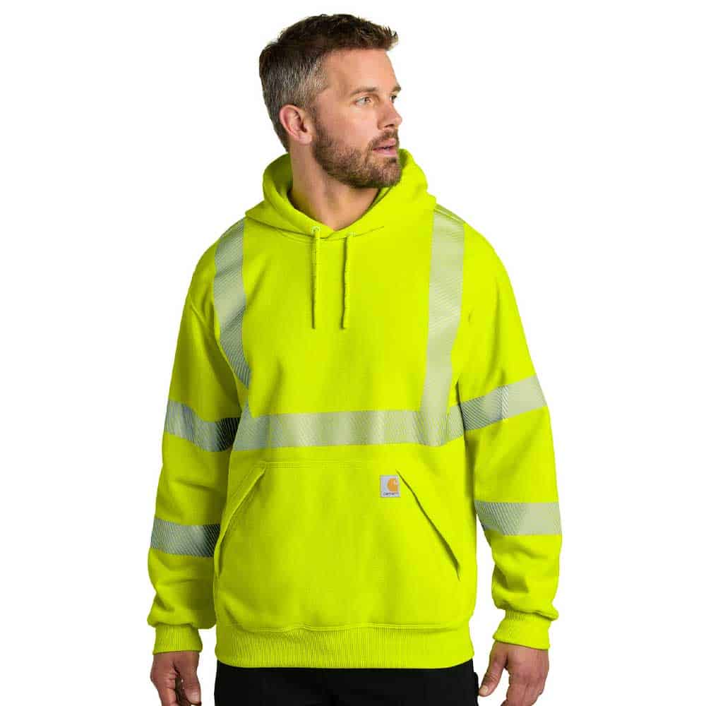 Carhartt ANSI 107 Class 3 Hooded Sweatshirt 2 Carhartt Hooded Sweatshirt