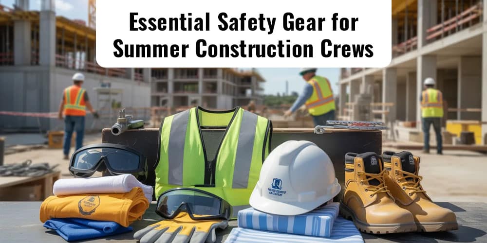 Essential Safety Gear for Summer Construction Crews