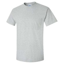Gildan Pocket tee Sport Grey