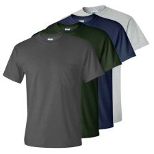 Safety Shirts 119 Gildan 2300 POCKET Work Shirt