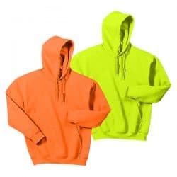 Gildan Hooded Safety Sweatshirt