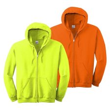 Gildan Heavy Blend Full Zip Safety Sweatshirt