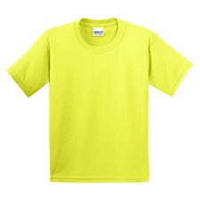 Gildan Youth Safety Green Shirt