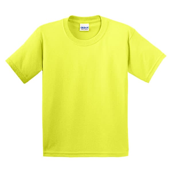 Gildan Youth Safety Shirt 2 Gildan Youth Safety Green Shirt
