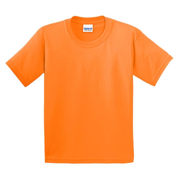 Gildan Youth Safety Shirt 3 Gildan Youth Safety Orange Shirt