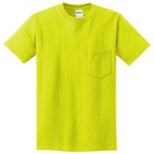 Gildan Safety Green with Pockets