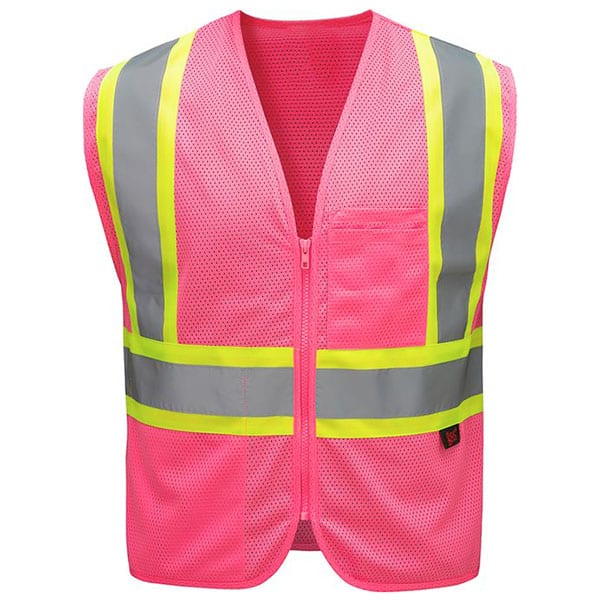 GSS Enhanced Visibility Economy Vest 7 GSS Enhanced Visibility Economy Vest - pink