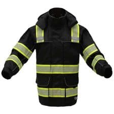 Safety Rain Gear 14 GSS ONYX Non-ANSI Rip Stop Safety Rain Coat