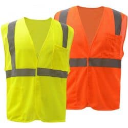 Class 2 Safety Vest with velcro closure
