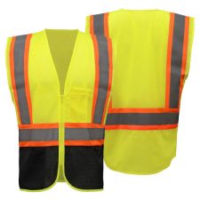 ANSI Class 2 Safety Vests 31 GSS Black Bottom Class 2 Safety Vest