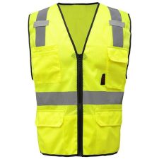 ANSI Class 2 Safety Vests 37 GSS Premium Class 2 Mesh Zipper 6 Pocket Vest