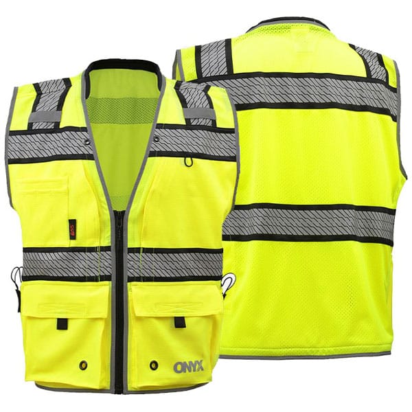 GSS ONYX Class 2 Surveyors Safety Vest 1 GSS Safety Vest