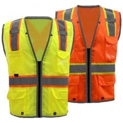 GSS Safety Vest with X Back