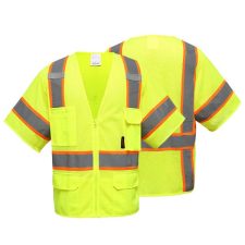 GSS Class 3 Premium Vest with 6 Pockets