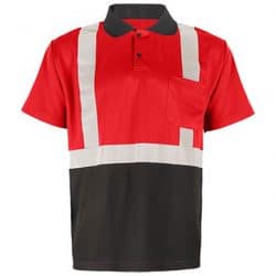 Red Non-ANSI Polo