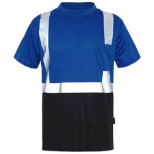 GSS Non-ANSI Blue Short Sleeve Reflective Safety Shirt
