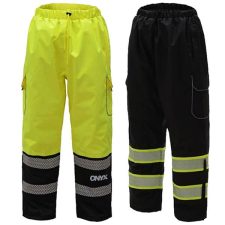 Safety Rain Gear 27 GSS ONYX Class 3 E Safety Pants