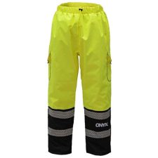 GSS Onyx Safety Green Rain Pant