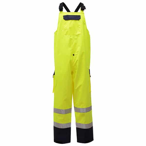 GSS Class E Waterproof Bibs 2 GSS Safety Green Bibs