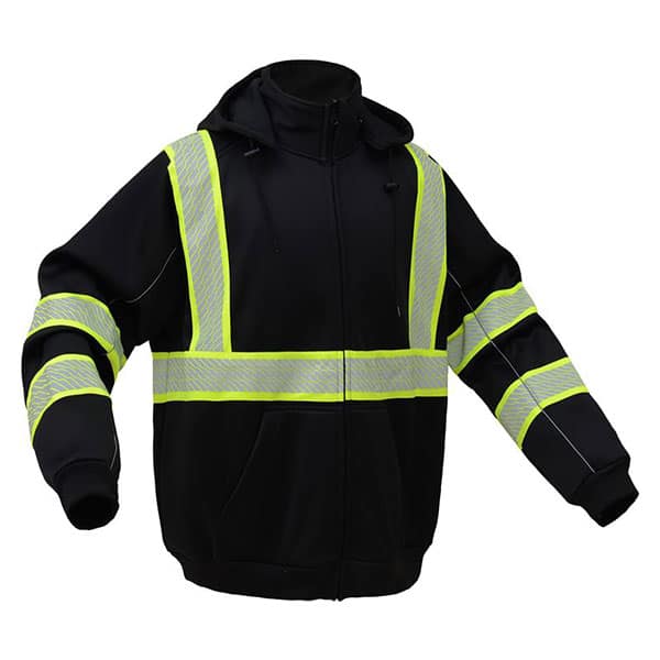 GSS Non-ANSI ONYX Heavyweight Sweatshirt 1 Black Non-ANSI Safety Sweatshirt