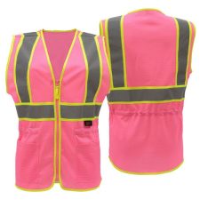 GSS Safety Pink Ladies Vest