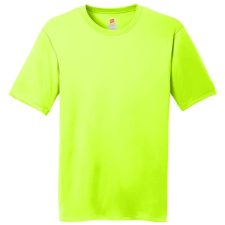 Hanes Safety Green Tee