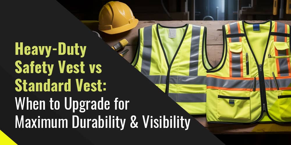 Heavy-Duty Safety Vest vs Standard Vest: When to Upgrade for Maximum Durability & Visibility