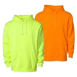 Independent Trading 4000 hooded safety sweatshirt