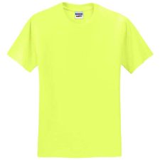 Jerzees Safety Green Dry Fit Shirt