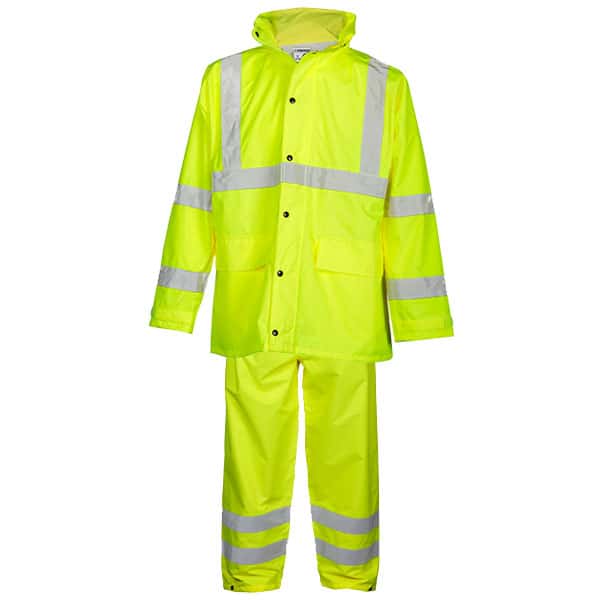 Kishigo Full Rainsuit 3 Kishigo Safety Green Rainsuit