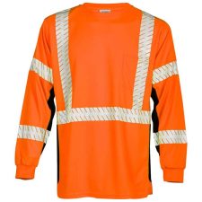 Kishigo Premium Black Series Long Sleeve Safety T-Shirt