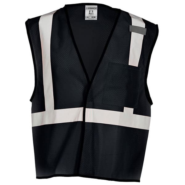 Kishigo Black Non-ANSI Vest 1 Black Non-ANSI vest
