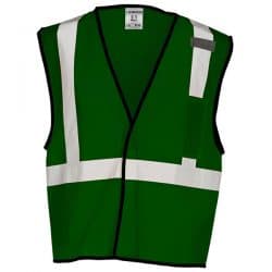 Green Non-ANSI Safety Vest