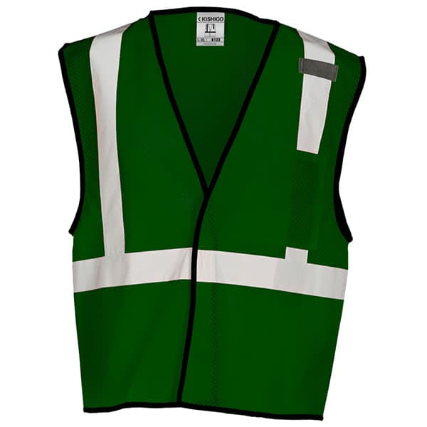 Kishigo Green Non-ANSI Vest 1 Green Non-ANSI Safety Vest
