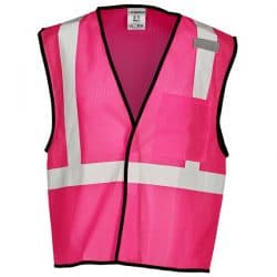 Pink Non-ANSI Safety Vest
