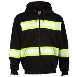 Kishigo Black Hooded Sweatshirt