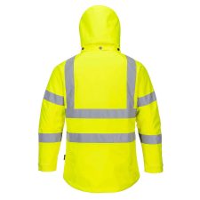 Portwest LW74 Womens Hi Vis Safety Jacket - Back View
