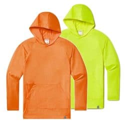 Long Sleeve Hooded Safety Shirt with Sun Protection
