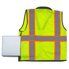 Max490 Surveyors Vests for holding a tablet or plans